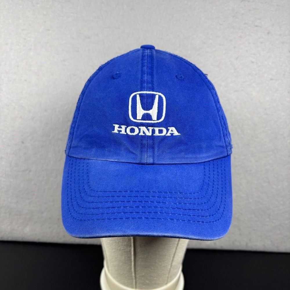 Honda Baseball Cap Top of the World TOW Blue Adjustable Hat Unisex Adult Cars